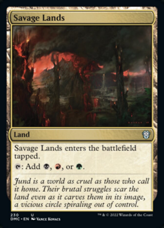 Savage Lands [Dominaria United Commander] | Eastridge Sports Cards & Games