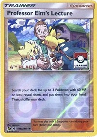 Professor Elms Lecture (188a/214) (League Promo 4th Place) [Sun & Moon: Lost Thunder] | Eastridge Sports Cards & Games