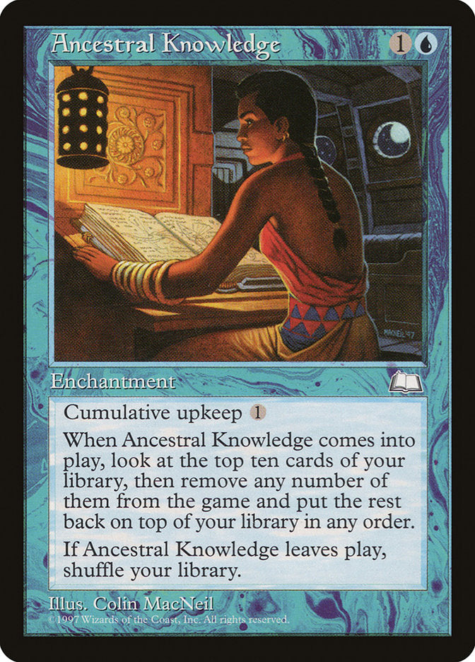 Ancestral Knowledge [Weatherlight] | Eastridge Sports Cards & Games