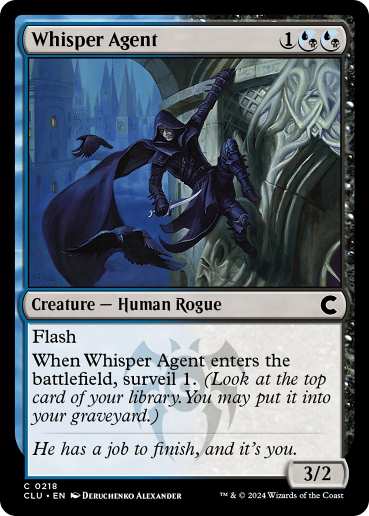 Whisper Agent [Ravnica: Clue Edition] | Eastridge Sports Cards & Games