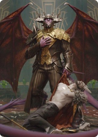 Ob Nixilis, the Adversary 1 Art Card [Streets of New Capenna Art Series] | Eastridge Sports Cards & Games