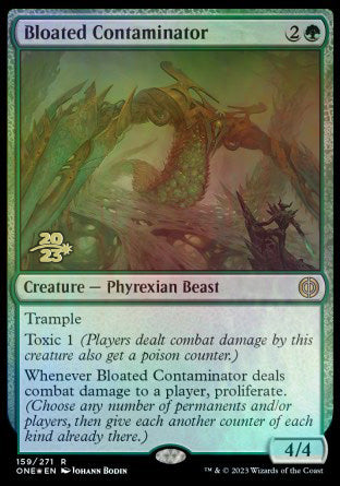 Bloated Contaminator [Phyrexia: All Will Be One Prerelease Promos] | Eastridge Sports Cards & Games