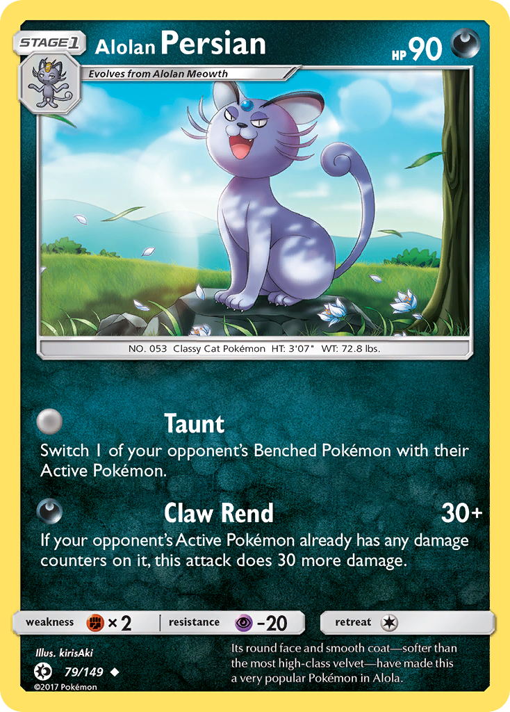 Alolan Persian (79/149) [Sun & Moon: Base Set] | Eastridge Sports Cards & Games