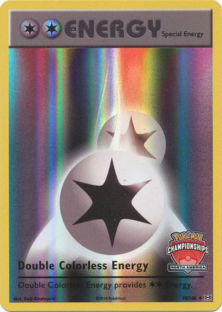Double Colorless Energy (90/108) (NA International Championship Promo) [XY: Evolutions] | Eastridge Sports Cards & Games