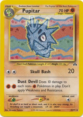 Pupitar (45/75) [Neo Discovery Unlimited] | Eastridge Sports Cards & Games