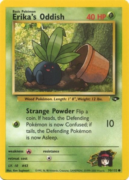 Erika's Oddish (70/132) [Gym Challenge Unlimited] | Eastridge Sports Cards & Games