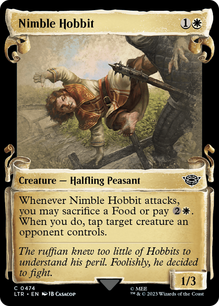 Nimble Hobbit [The Lord of the Rings: Tales of Middle-Earth Showcase Scrolls] | Eastridge Sports Cards & Games