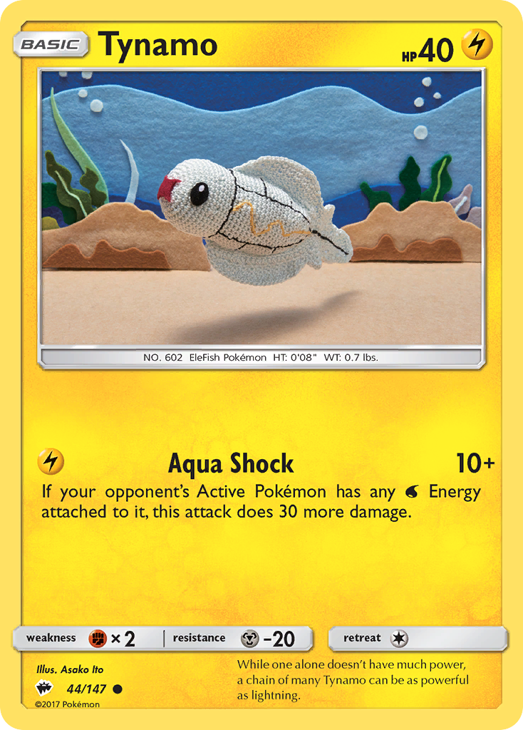 Tynamo (44/147) [Sun & Moon: Burning Shadows] | Eastridge Sports Cards & Games