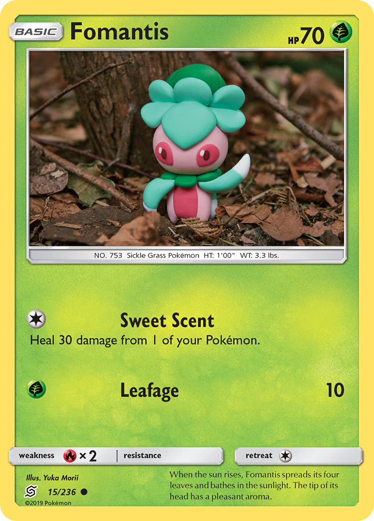 Fomantis (15/236) [Sun & Moon: Unified Minds] | Eastridge Sports Cards & Games