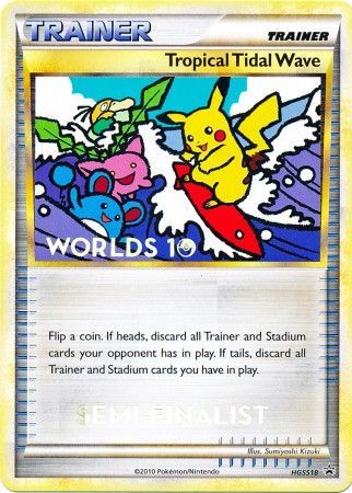 Tropical Tidal Wave (HGSS18) (Semi Finalist) [HeartGold & SoulSilver: Black Star Promos] | Eastridge Sports Cards & Games