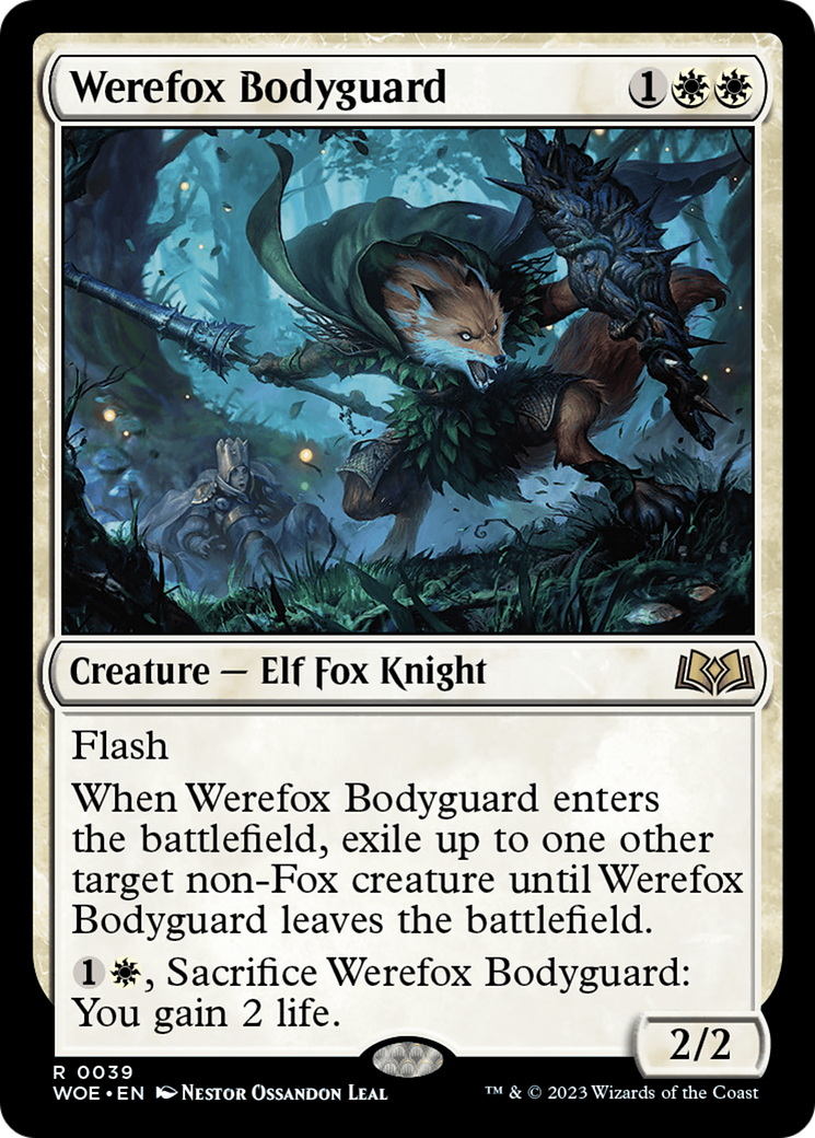 Werefox Bodyguard [Wilds of Eldraine] | Eastridge Sports Cards & Games