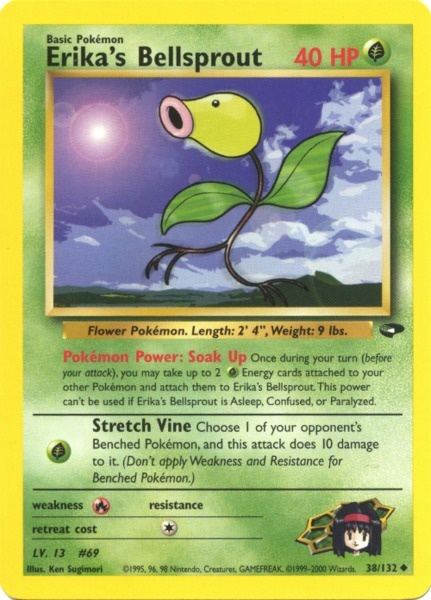 Erika's Bellsprout (38/132) [Gym Challenge Unlimited] | Eastridge Sports Cards & Games