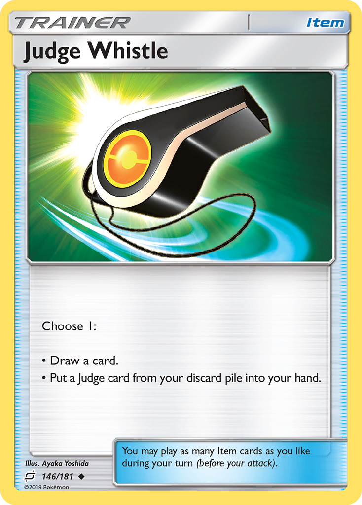 Judge Whistle (146/181) [Sun & Moon: Team Up] | Eastridge Sports Cards & Games