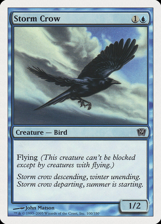 Storm Crow [Ninth Edition] | Eastridge Sports Cards & Games