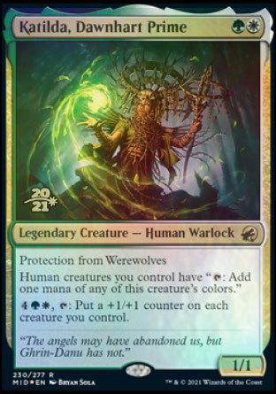 Katilda, Dawnhart Prime [Innistrad: Midnight Hunt Prerelease Promos] | Eastridge Sports Cards & Games