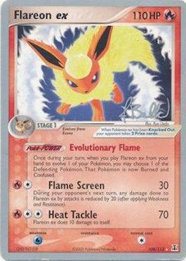 Flareon ex (108/113) (Eeveelutions - Jimmy Ballard) [World Championships 2006] | Eastridge Sports Cards & Games