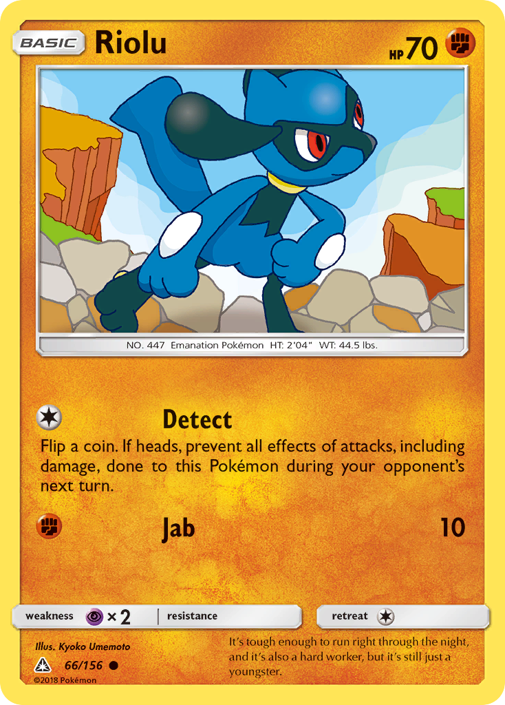 Riolu (66/156) [Sun & Moon: Ultra Prism] | Eastridge Sports Cards & Games