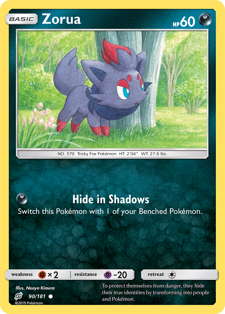 Zorua (90/181) [Sun & Moon: Team Up] | Eastridge Sports Cards & Games