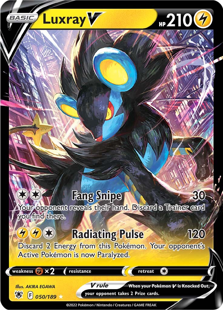 Luxray V (050/189) [Sword & Shield: Astral Radiance] | Eastridge Sports Cards & Games