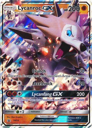 Lycanroc GX (SM14) (Jumbo Card) [Sun & Moon: Black Star Promos] | Eastridge Sports Cards & Games