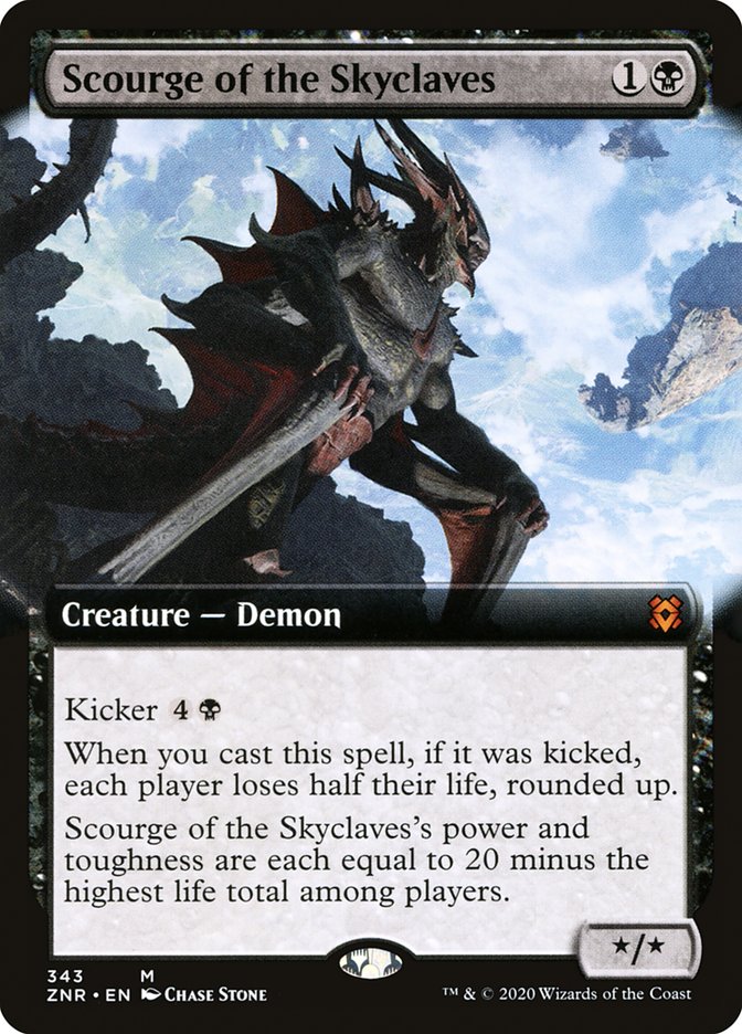 Scourge of the Skyclaves (Extended Art) [Zendikar Rising] | Eastridge Sports Cards & Games