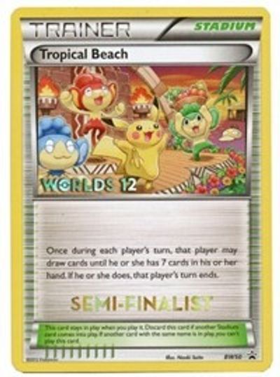 Tropical Beach (BW50) (Semi Finalist) [Black & White: Black Star Promos] | Eastridge Sports Cards & Games