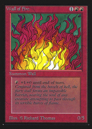 Wall of Fire (IE) [Intl. Collectors’ Edition] | Eastridge Sports Cards & Games