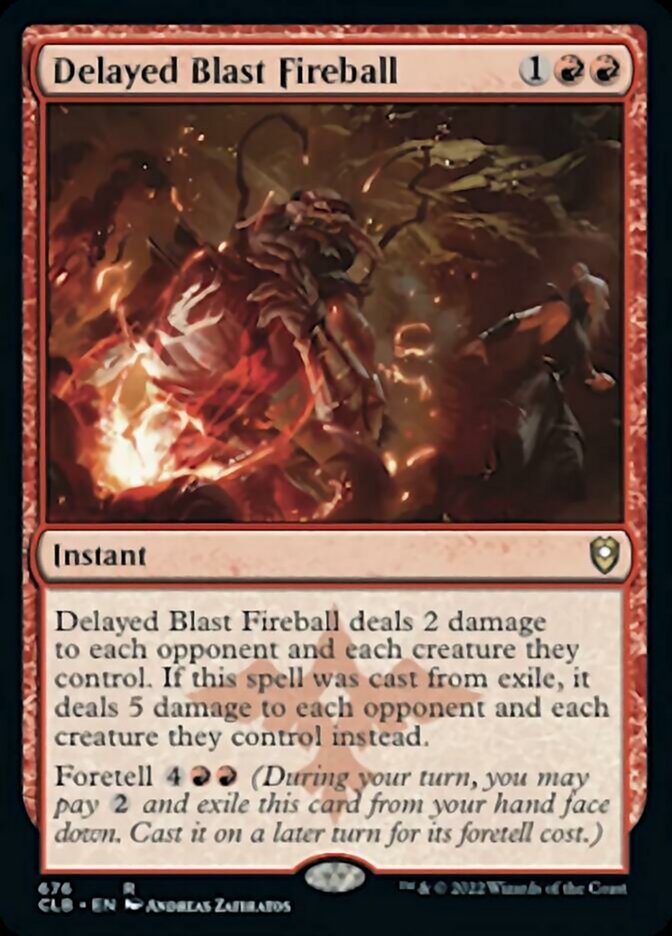 Delayed Blast Fireball [Commander Legends: Battle for Baldur's Gate] | Eastridge Sports Cards & Games