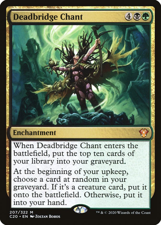 Deadbridge Chant [Commander 2020] | Eastridge Sports Cards & Games