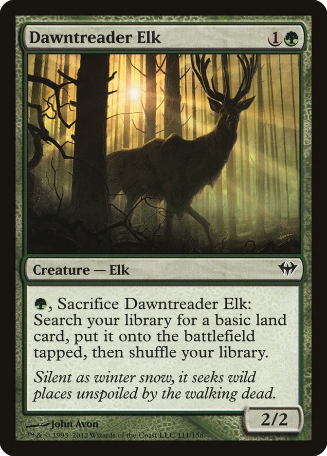 Dawntreader Elk [Dark Ascension] | Eastridge Sports Cards & Games