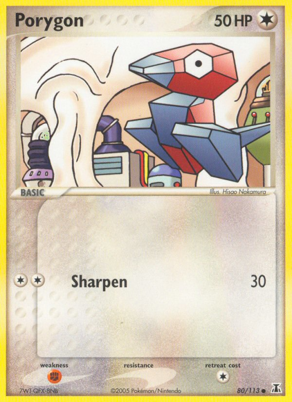 Porygon (80/113) [EX: Delta Species] | Eastridge Sports Cards & Games