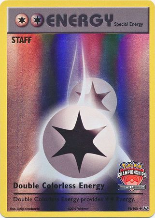 Double Colorless Energy (90/108) (NA Championship Promo Staff) [XY: Evolutions] | Eastridge Sports Cards & Games