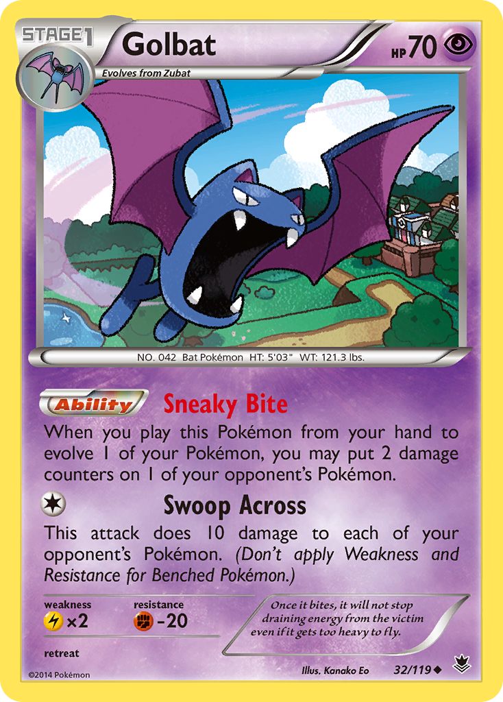 Golbat (32/119) [XY: Phantom Forces] | Eastridge Sports Cards & Games