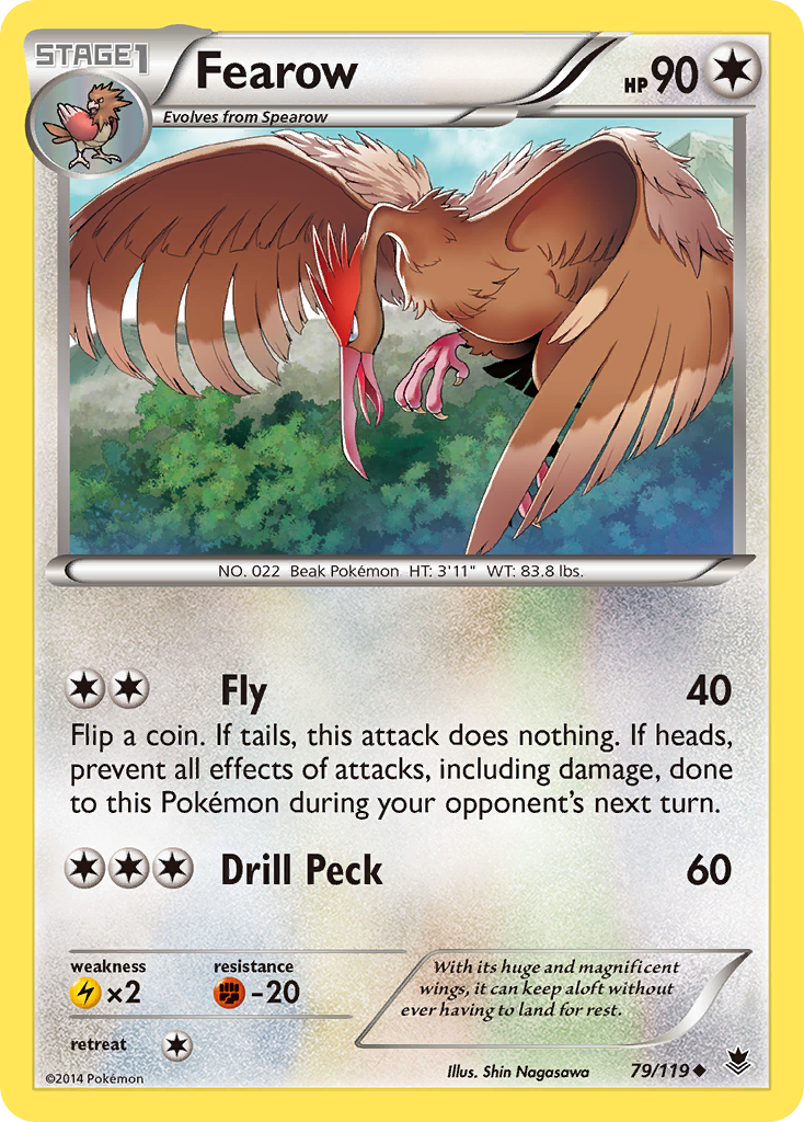 Fearow (79/119) [XY: Phantom Forces] | Eastridge Sports Cards & Games