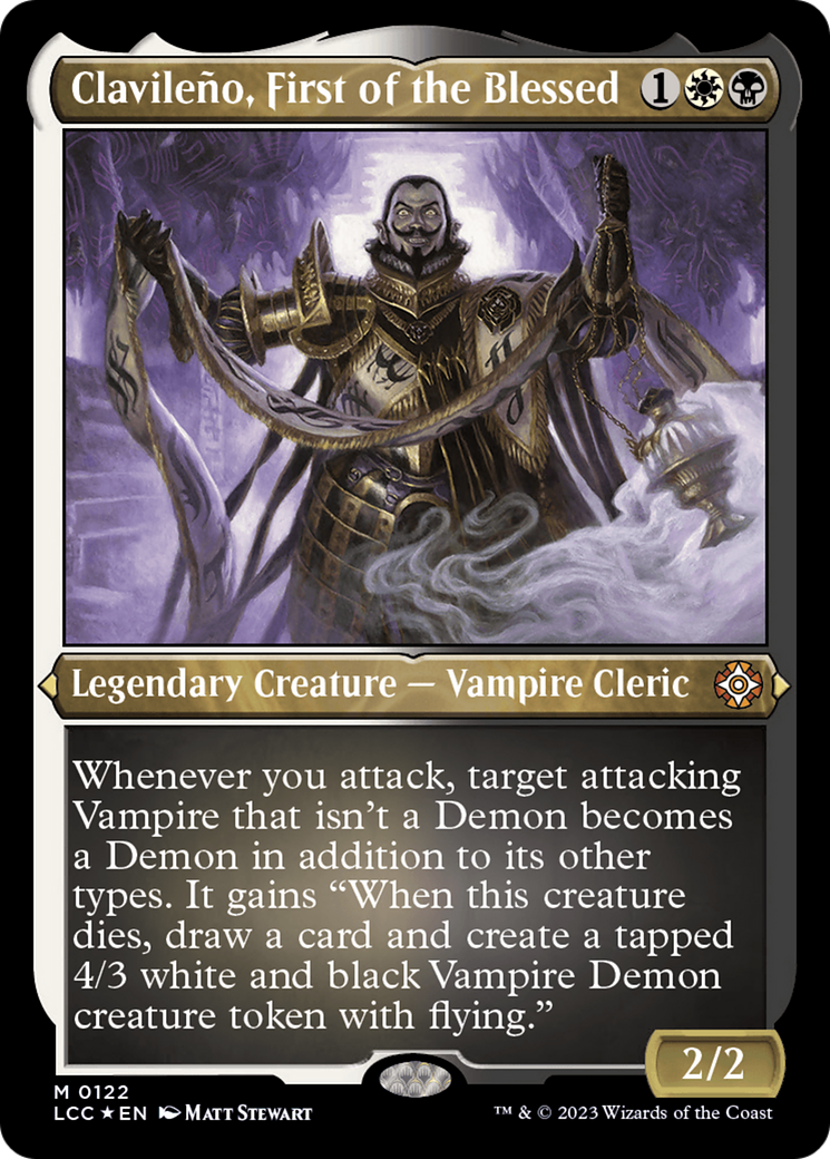 Clavileno, First of the Blessed (Display Commander) [The Lost Caverns of Ixalan Commander] | Eastridge Sports Cards & Games