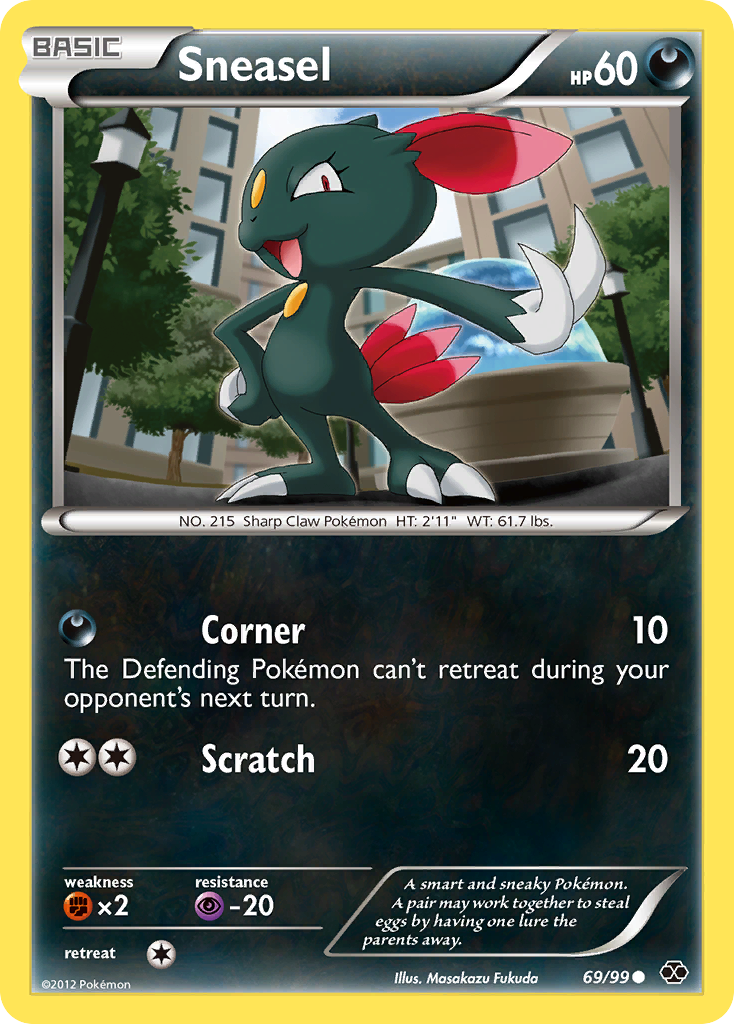 Sneasel (69/99) [Black & White: Next Destinies] | Eastridge Sports Cards & Games