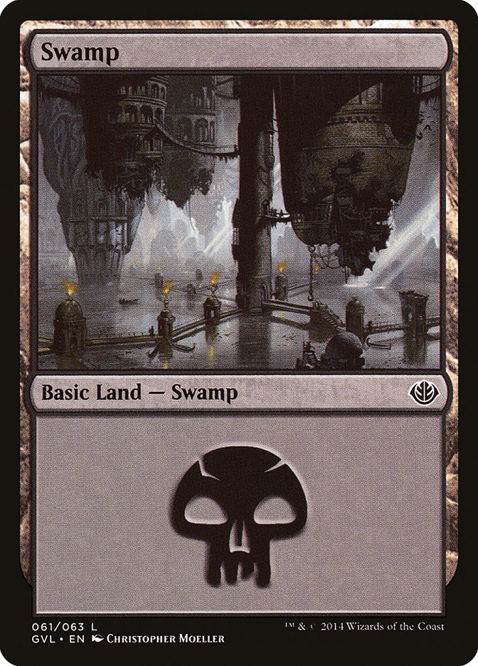 Swamp (61) (Garruk vs. Liliana) [Duel Decks Anthology] | Eastridge Sports Cards & Games