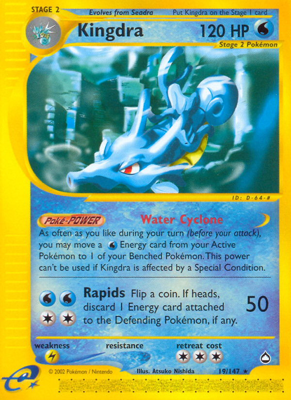 Kingdra (19/147) [Aquapolis] | Eastridge Sports Cards & Games