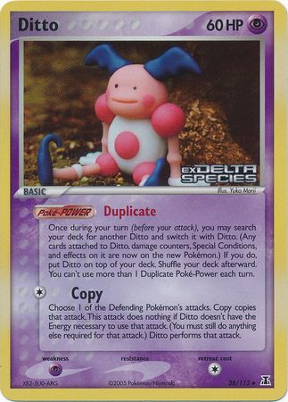 Ditto (38/113) (Stamped) [EX: Delta Species] | Eastridge Sports Cards & Games