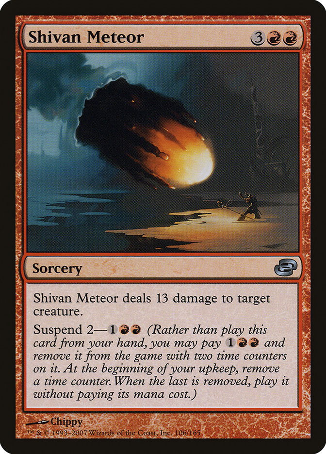 Shivan Meteor [Planar Chaos] | Eastridge Sports Cards & Games