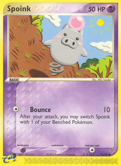 Spoink (73/97) [EX: Dragon] | Eastridge Sports Cards & Games