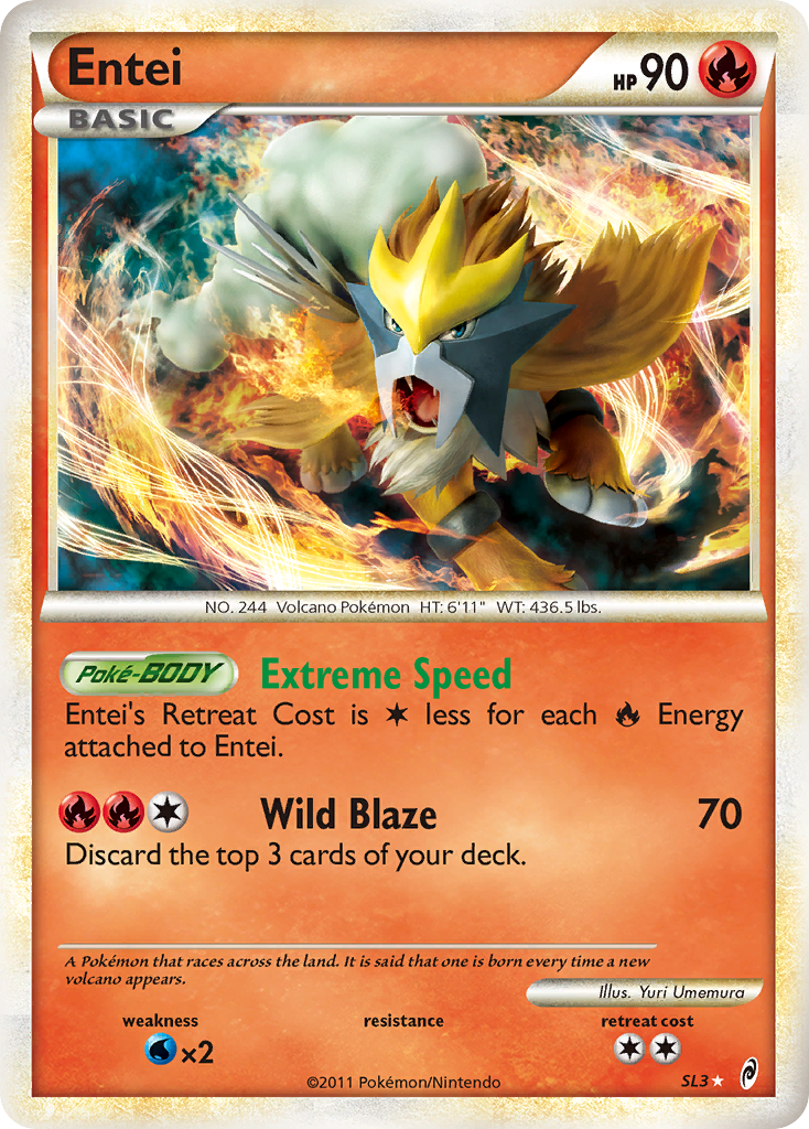 Entei (SL3) [HeartGold & SoulSilver: Call of Legends] | Eastridge Sports Cards & Games