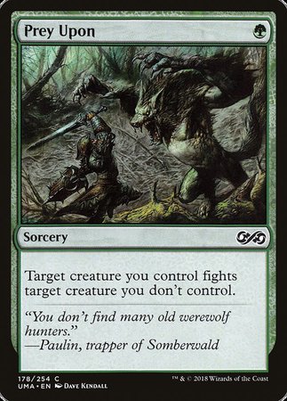 Prey Upon [Ultimate Masters] | Eastridge Sports Cards & Games