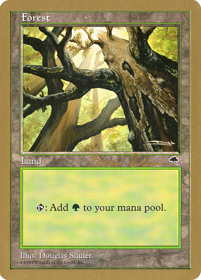 Forest (bs347) (Brian Selden) [World Championship Decks 1998] | Eastridge Sports Cards & Games