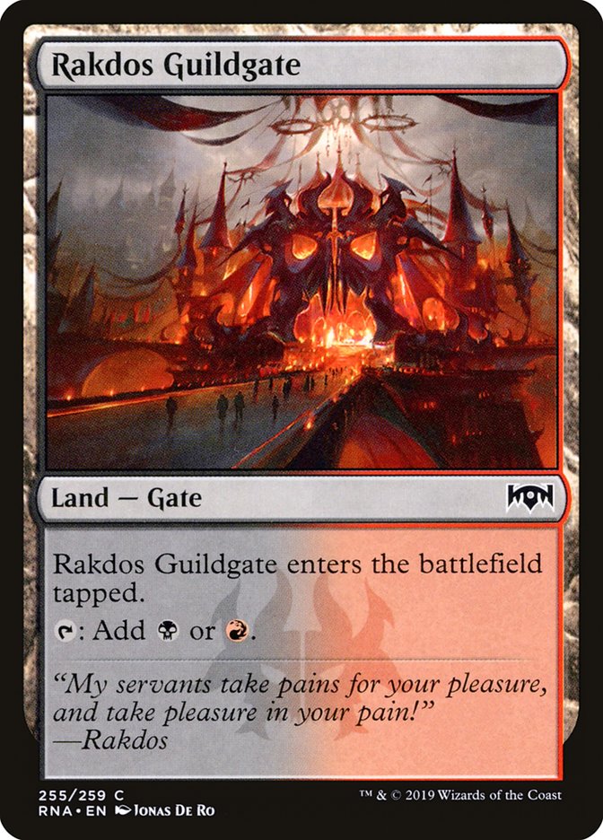 Rakdos Guildgate (255/259) [Ravnica Allegiance] | Eastridge Sports Cards & Games