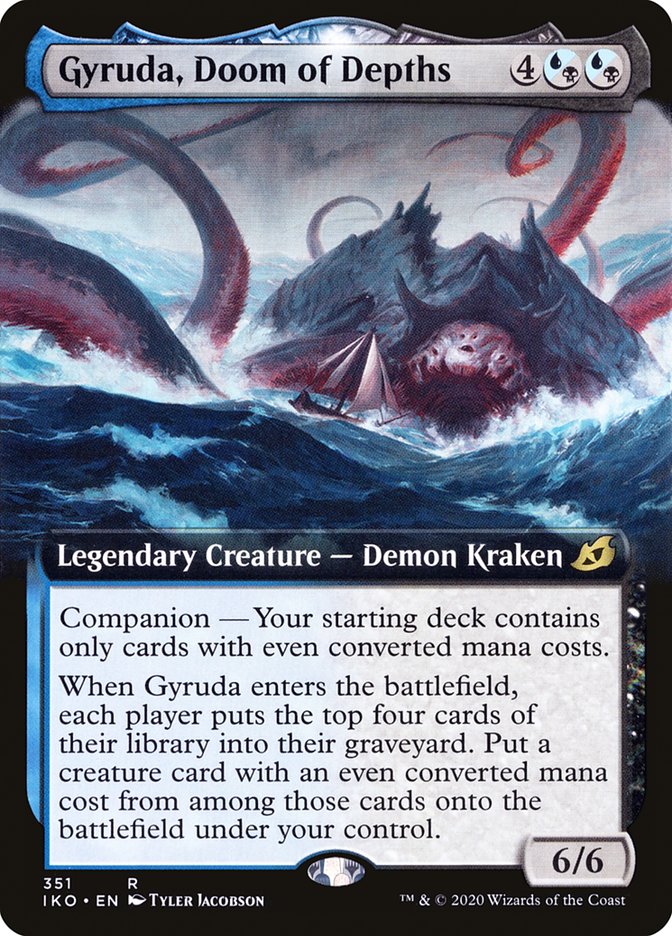 Gyruda, Doom of Depths (Extended Art) [Ikoria: Lair of Behemoths] | Eastridge Sports Cards & Games