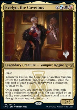 Evelyn, the Covetous (Promo Pack) [Streets of New Capenna Promos] | Eastridge Sports Cards & Games