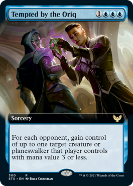 Tempted by the Oriq (Extended) [Strixhaven: School of Mages] | Eastridge Sports Cards & Games