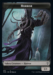 Horror // Centaur Double-sided Token [Commander Legends: Battle for Baldur's Gate Tokens] | Eastridge Sports Cards & Games