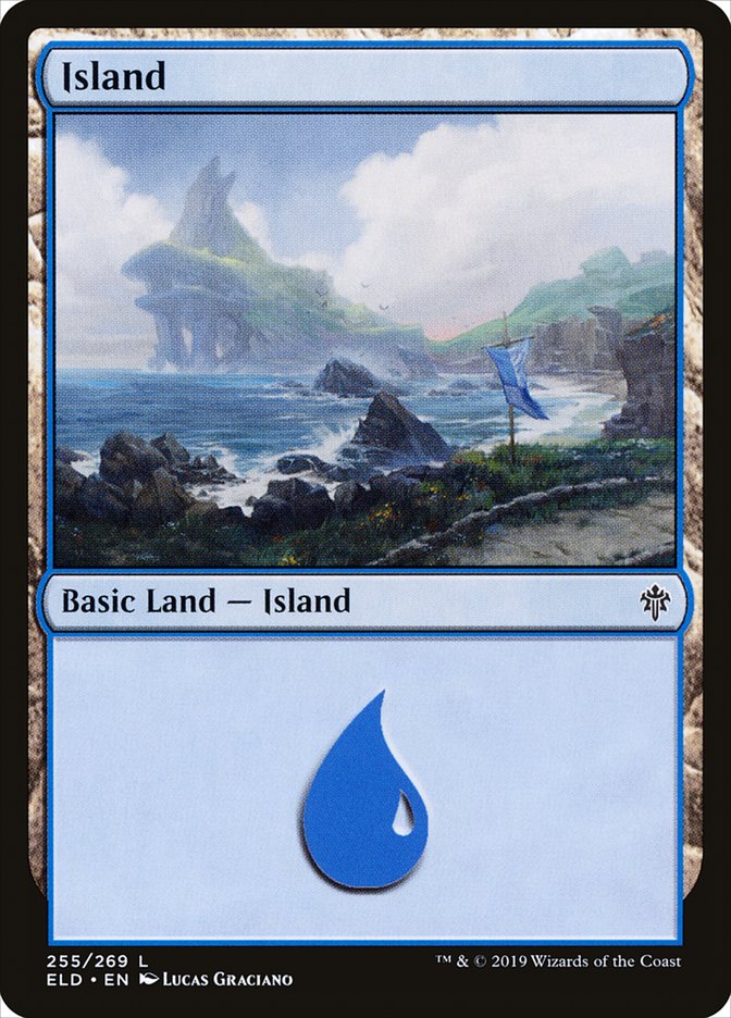 Island (255) [Throne of Eldraine] | Eastridge Sports Cards & Games